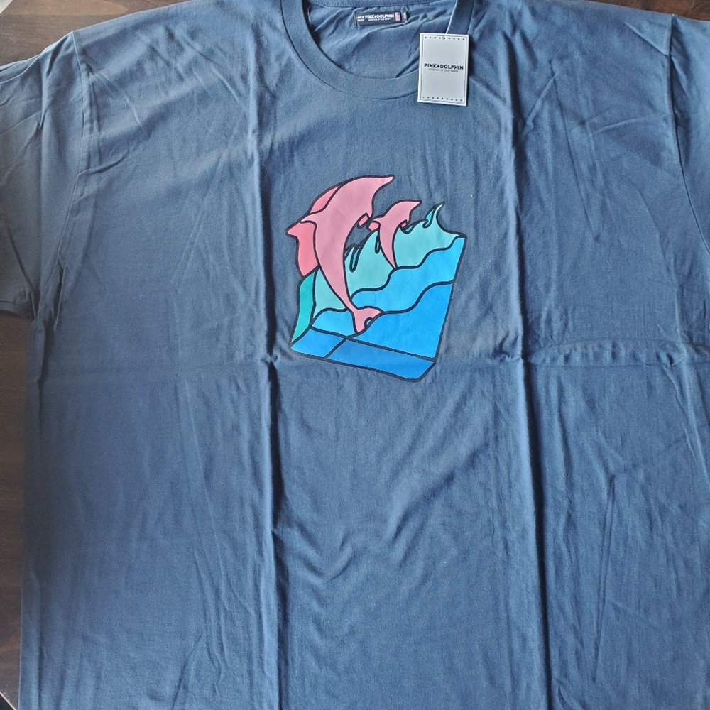 Pink dolphin tshirts 3xl brand new with tag